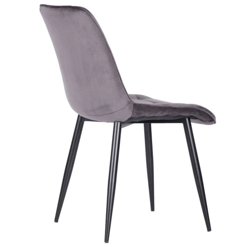 Стул обеденный AMF Arkansas черный/velvet gray (546365): Тип Кухонные