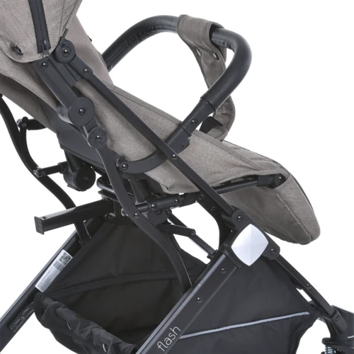 Дитячий прогулянковий візочок Bambi M 5727 Flash Latte Бежевий (M 5727 Latte): Ширина шасі 51.5 см