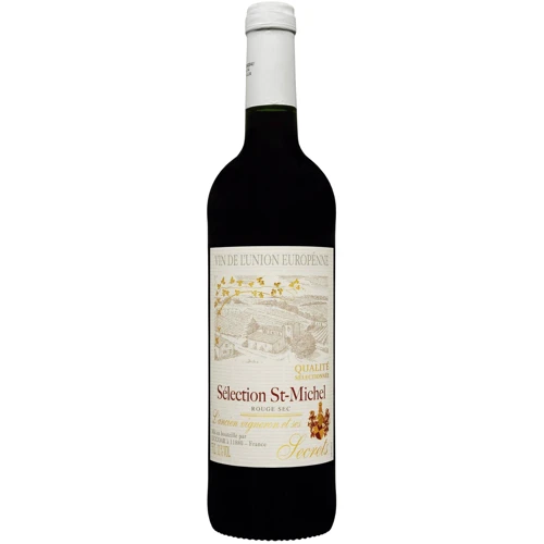 Вино Selection St-Michel Rouge Sec червоне сухе 0.75 л (FSH_3249381025722)