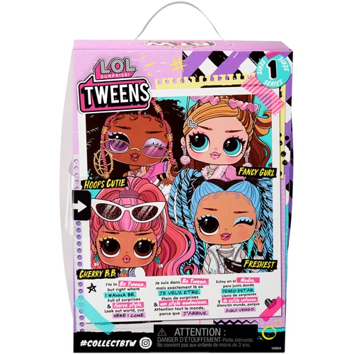 Игровой набор с куклой L.O.L. SURPRISE! серии Tweens - Баскетболистка (с аксессуарами) (576693): Высота, см 15