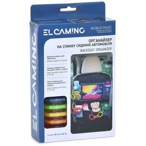 Організатор El Camino Seat Organizer (ME 1150 black): Виробник El Camino