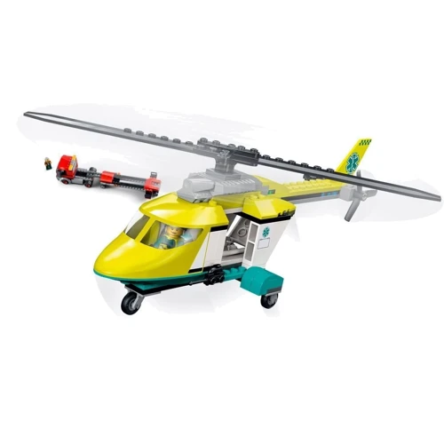Конструктор LEGO City Перевозка спасательного вертолета (60343): Количество деталей, шт. 215