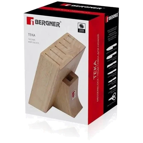Подставка для ножей Bergner Teka 18x14x24 см (BG-3993) фото 1