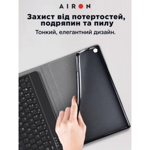 Аксессуар для планшетных ПК AirOn Premium Case Smart Keyboard Black for Lenovo Tab M10 Plus TB125F (3rd Gen) 10.61 (4822352781084) фото 6