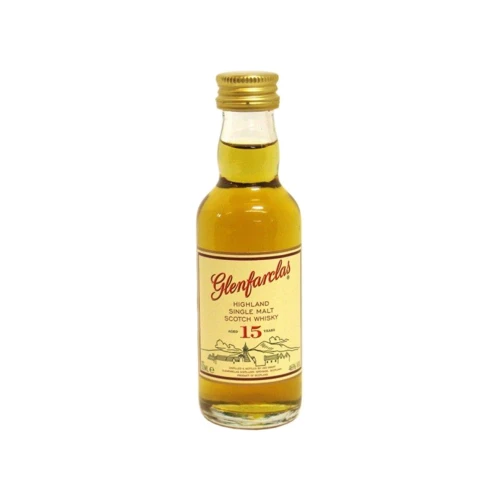 Виски Glenfarclas 15 Years Old (0,05 л) (BW29883)