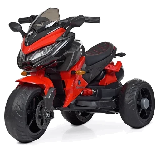 Детский электромотоцикл 3 колесный Bambi Racer красный (M 4274EL-3)