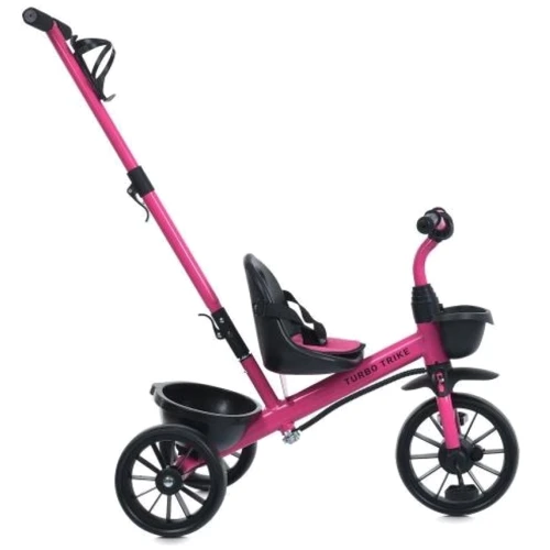 Трехколесный велосипед Turbo Trike с родительской ручкой (два цвета) (MT 1041-2)