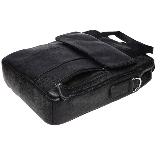 Мужская сумка планшет Borsa Leather черная (K18863-black): Тип Сумки