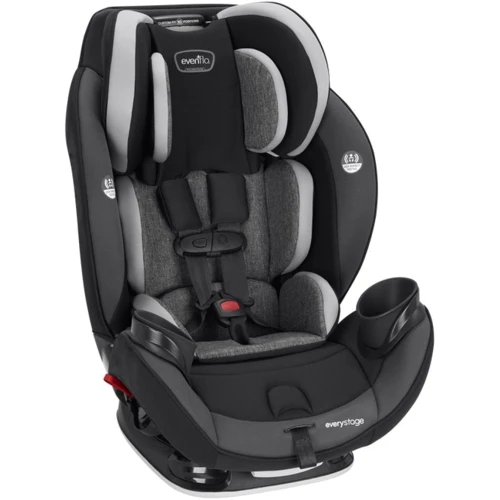 Автокресло Evenflo EveryStage DLX - Crestland (от 1,8 до 54,4 кг): Внутренние ремни 5-ти точечные, с мягкими накладками