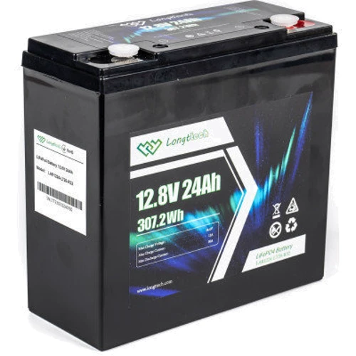 Longttech LiFePO4 12.8V - 24Ah (LAR1224-LT20-R32): Технология LiFePo4