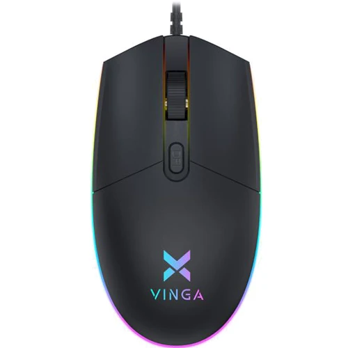 Мышь Vinga MSG-100 Black: Тип сенсора оптический