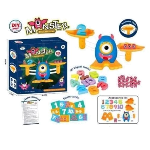 Гра-балансир TOT Kids Monster balance - Збережи баланс (BS777): Виробник TOT Kids