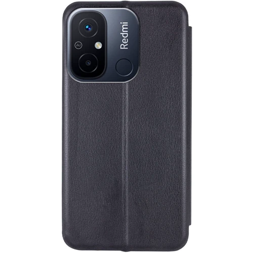 Аксессуар для смартфона Fashion Classy Black for Xiaomi Redmi 12C: Материал искусcтвенная кожа