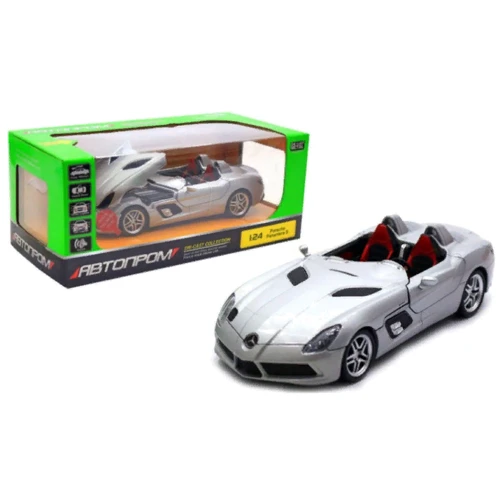 Машинка метал 68265A АВТОПРОМ, 1:24 Mercedes-Benz SLR McLaren Stirling Moss: Виробник АВТОПРОМ
