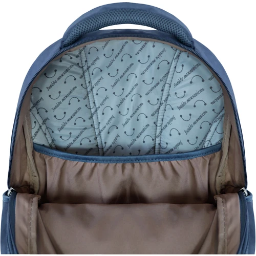 Школьный рюкзак Bagland Clever 511 серый (0055970): Размер M (130-145 см)