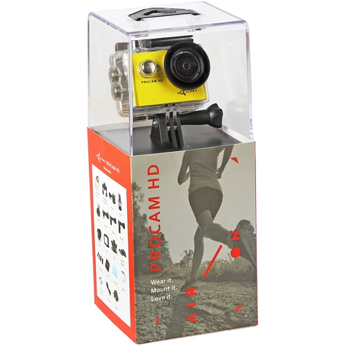 Экшн камера AirOn ProCam Yellow фото 6