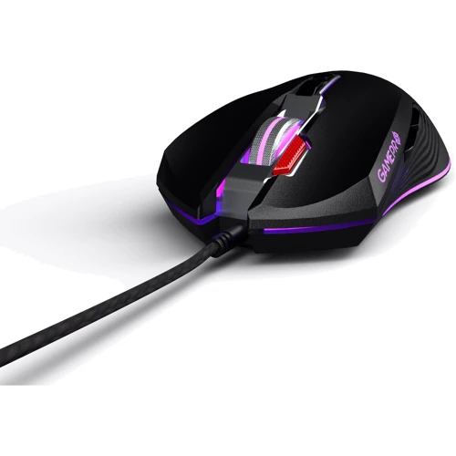 Мишка GamePro GM543 Phoenix USB Black: Ергономіка для правой руки