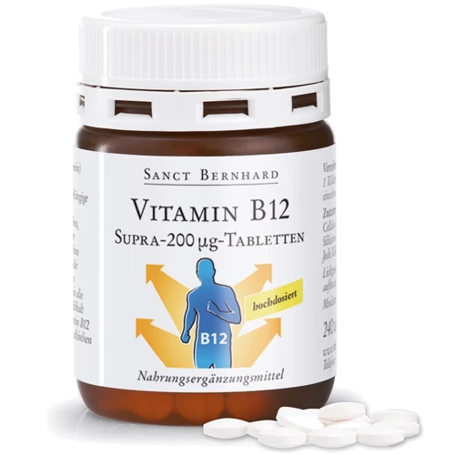 Sanct Bernhard Vitamin B12-Supra 200 mcg Витамин В12 240 таблеток
