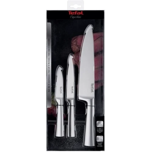 Набір кухонних ножів Tefal Expertise 3 предмети (K121S375): Найменування Набор кухонных ножей 3 пр.