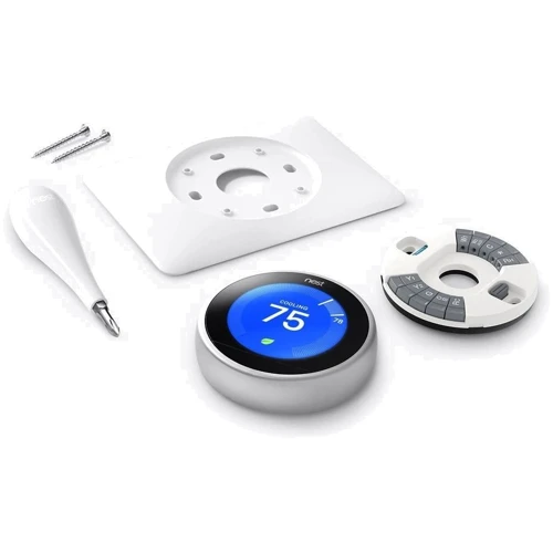 Nest Learning Thermostat 3nd Generation Stainless Steel (T3007ES) фото 1