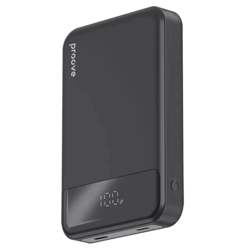 Зовнішній акумулятор Proove Power Bank 10000mAh Hoodman Magnetic 20W Black