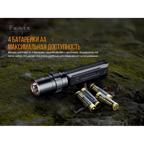 Ліхтар туристичний Фонарь ручной Fenix LD42: Сертифікат захищеності IP68