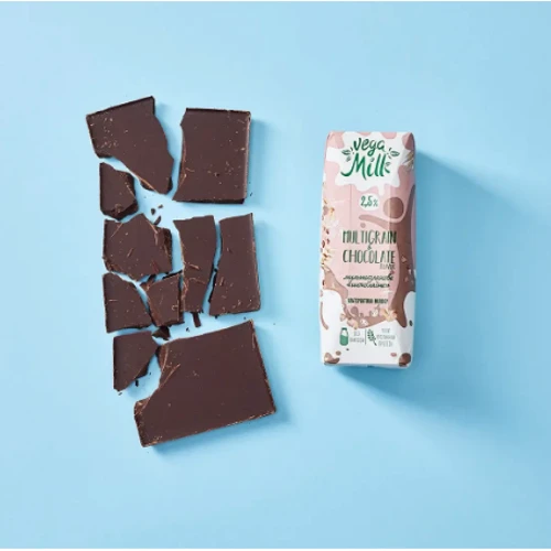 Напиток Vega Milk мультизлаковый 2.5% шоколадный ультрапастеризованный т/п 0.25 л (4820192262170): Вид Жидкий