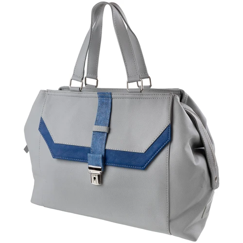 Женская сумка тоут Laskara серая (LK-20287-grey)