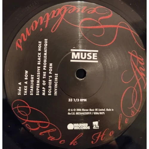 LP I-DI Muse: Black Holes And Revelations (LP0105) фото 3
