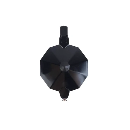 Гейзерная кофеварка Vitrinor Black 600 мл на 12 чашек (1224297): Цвет черный