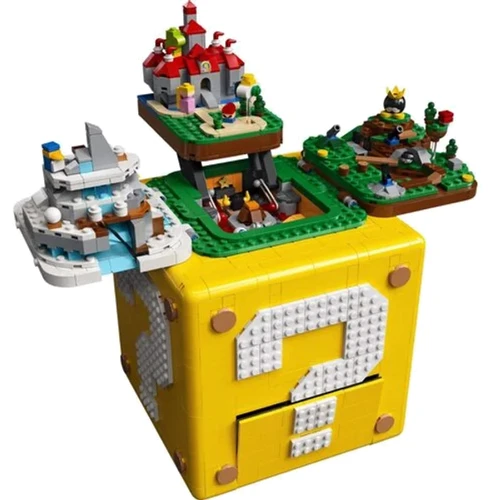 Блоковий конструктор LEGO Блок знаків питання Super Mario 64 (71395): Серія Super Mario