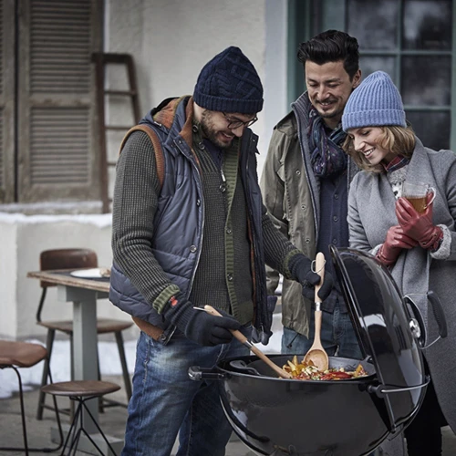 Вугільний гриль Weber MASTER-TOUCH GBS E-5750 14701004: Матеріал хромована сталь