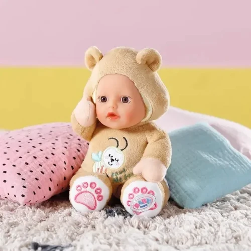 Кукла Baby Born For babies Мишка 18 см (832301-1): Особенности интерактивная кукла