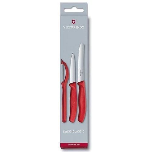 Набор кухонных ножей Victorinox SwissClassic Paring Set With Peeler 3 пр. (6.7111.31): Материал рукояти полипропилен