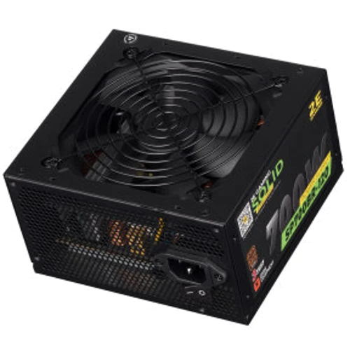 Блок питания 2E Gaming Power Supply SOLID 700W (2E-SP700BR-120): Вентилятор нижней стенки 1x120 мм