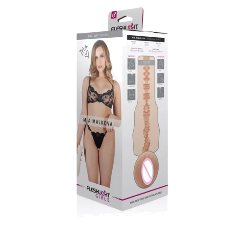 Мастурбатор-вагина Fleshlight Girls - Mia Malkova Lvl Up, 25х6 см