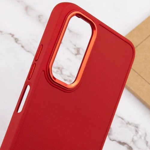 Аксессуар для смартфона TPU Case Bonbon Metal Style Red for Samsung A525 Galaxy A52/A528 Galaxy A52s 5G/A526 Galaxy A52 5G: Цвет красный