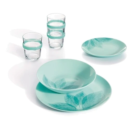 Тарелка Luminarc Diwali Arpegio Turquoise десертная 190 мм (P6744): Размеры, см 19