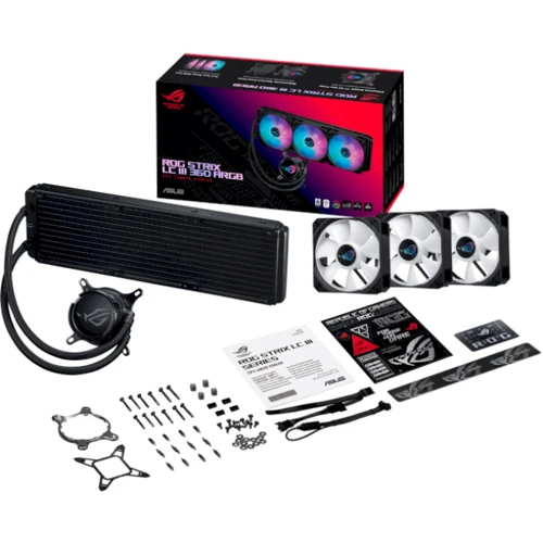 Кулер Asus ROG Strix LC III 360 ARGB (90RC00T1-M0UAY0): Тип водяное охлаждение (СВО)