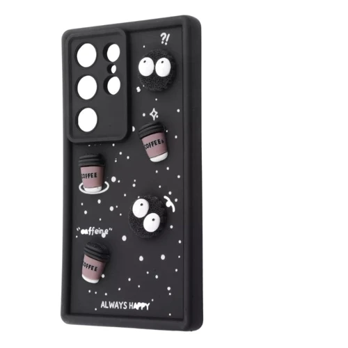 Чехол для телефонов Mobile Case Pretty Things Black/Coffee for Samsung S938 Galaxy S25 Ultra