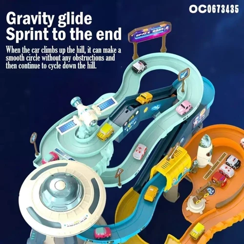 Парковка трек Космічна станція: машинка, звук, світло (T905A)