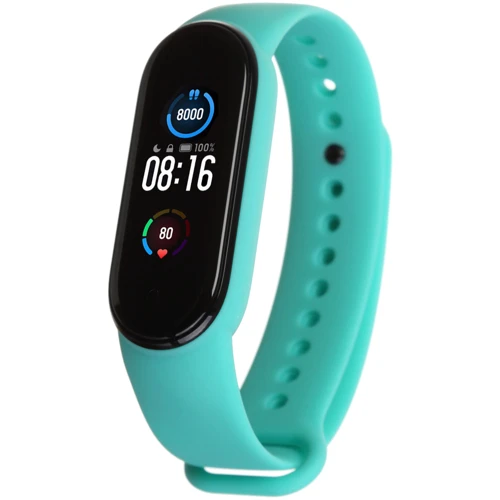 Ремінець TPU Case Mint для Xiaomi Mi Smart Band 5/6/7