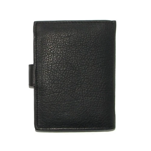 Мужское портмоне DNK Leather черное (N4L-CCF BLACK): Пол Мужской