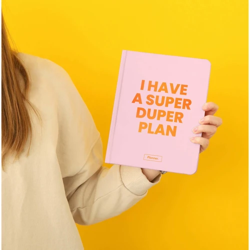 Планер ORNER I have a super duper plan pink фото 7