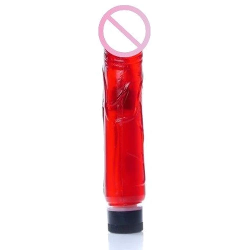Вибратор BOSS of TOYS Boss Series - Juicy Jelly Multispeed Red, BS6700075