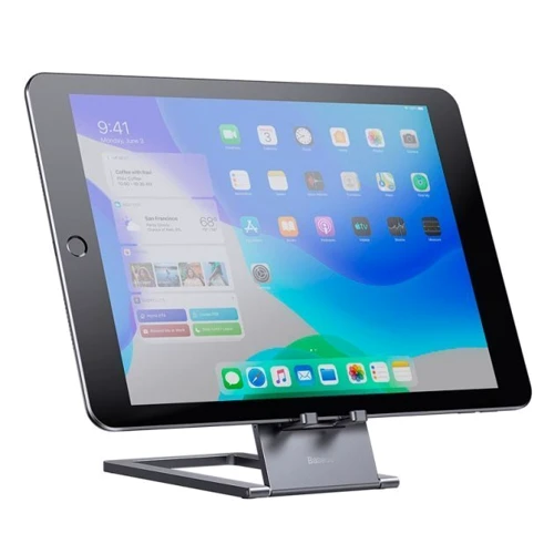 Держатель Baseus Foldable Metal Desktop Holder (LUKP000013): Особенности Подставка