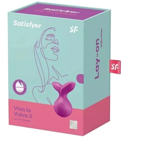 Вибратор Satisfyer Viva la Vulva 3 Violet