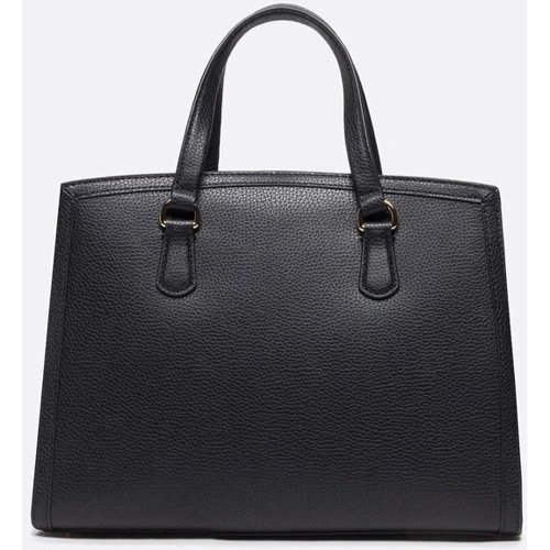 Женская сумка тоут Michael Kors MD SATCHEL черная (30F2G7CS2T001): Застежка Молния