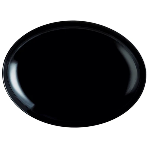 Тарелка Luminarc FRIENDS TIME BLACK 330мм овал (M0065)