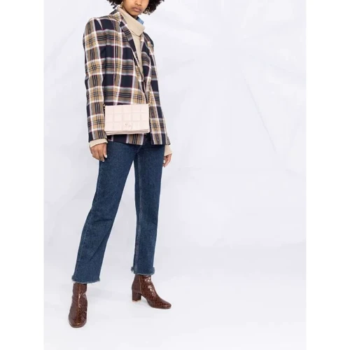 Женская сумка через плечо Michael Kors Jet Set Charm Sm 2in1 Pouch Xbody светло-розовая (32H0GT9C5L187): Тип ручки Короткая ручка, Плечевой ремень, На цепочке